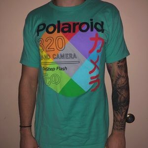 Japanese Green Polaroid